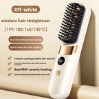 Cordless Hair Straightening Brush – product photo 4
