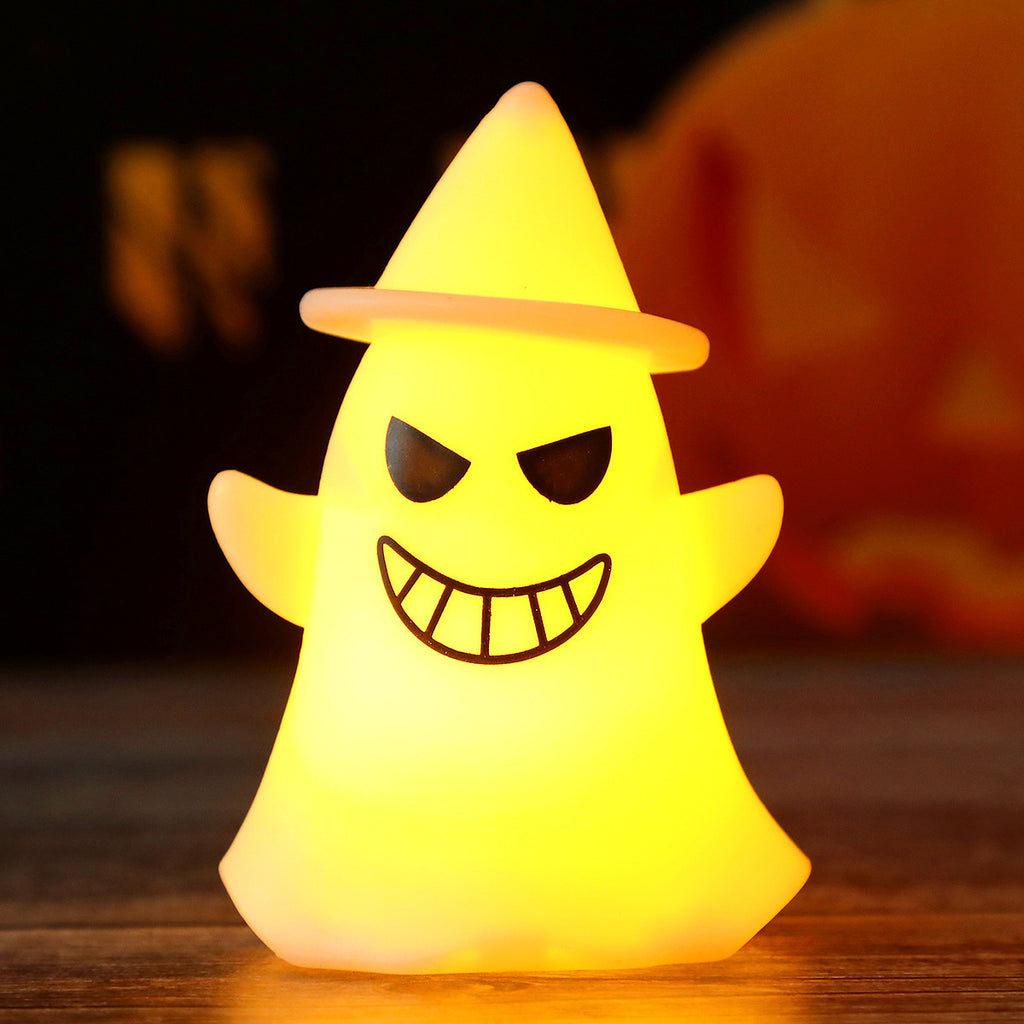 Cute Ghost LED Night Light – Halloween Tabletop Decor