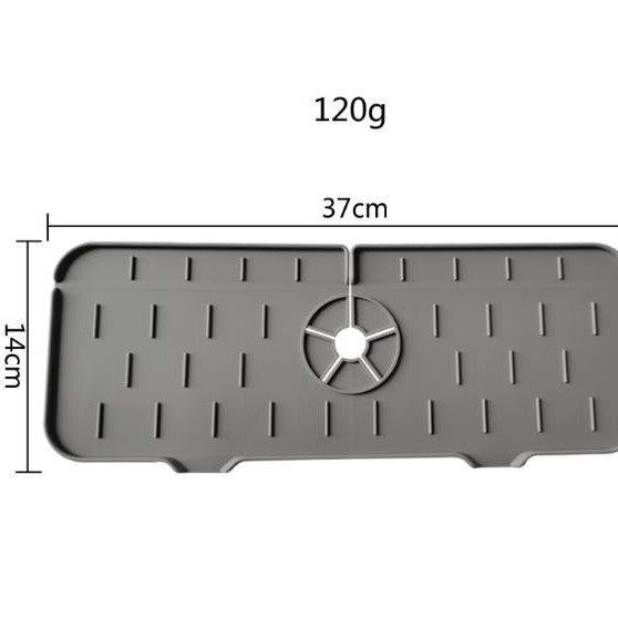 Absorbent Faucet Splash Mat for Kitchen & Bathroom Sink