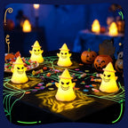 Cute Ghost LED Night Light – Halloween Tabletop Decor