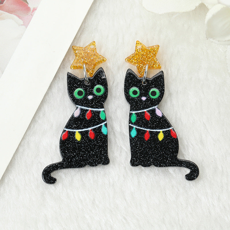 Halloween Statement Earrings – product photo 8