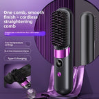 Cordless Hair Straightening Brush – product photo 1
