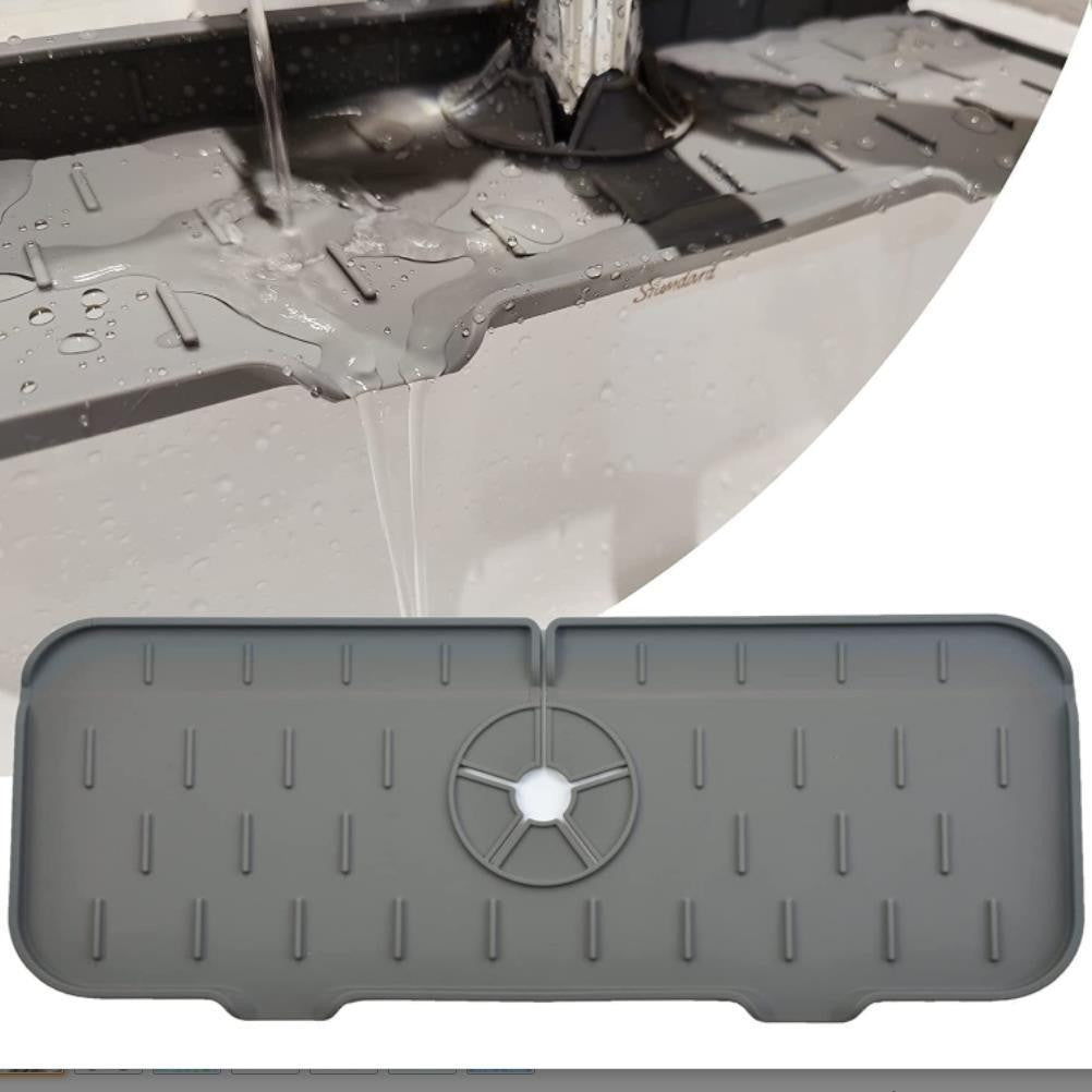 Absorbent Faucet Splash Mat for Kitchen & Bathroom Sink